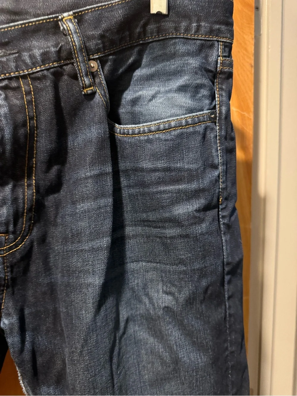 GAP 1969 Slim Men’s Jeans in Dark Blue Denim